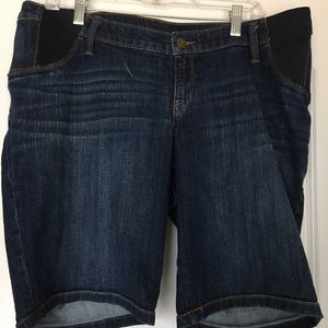 Maternity Jean shorts